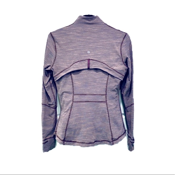 Lululemon Define Jacket - Purple Stripes - Picture 3 of 4
